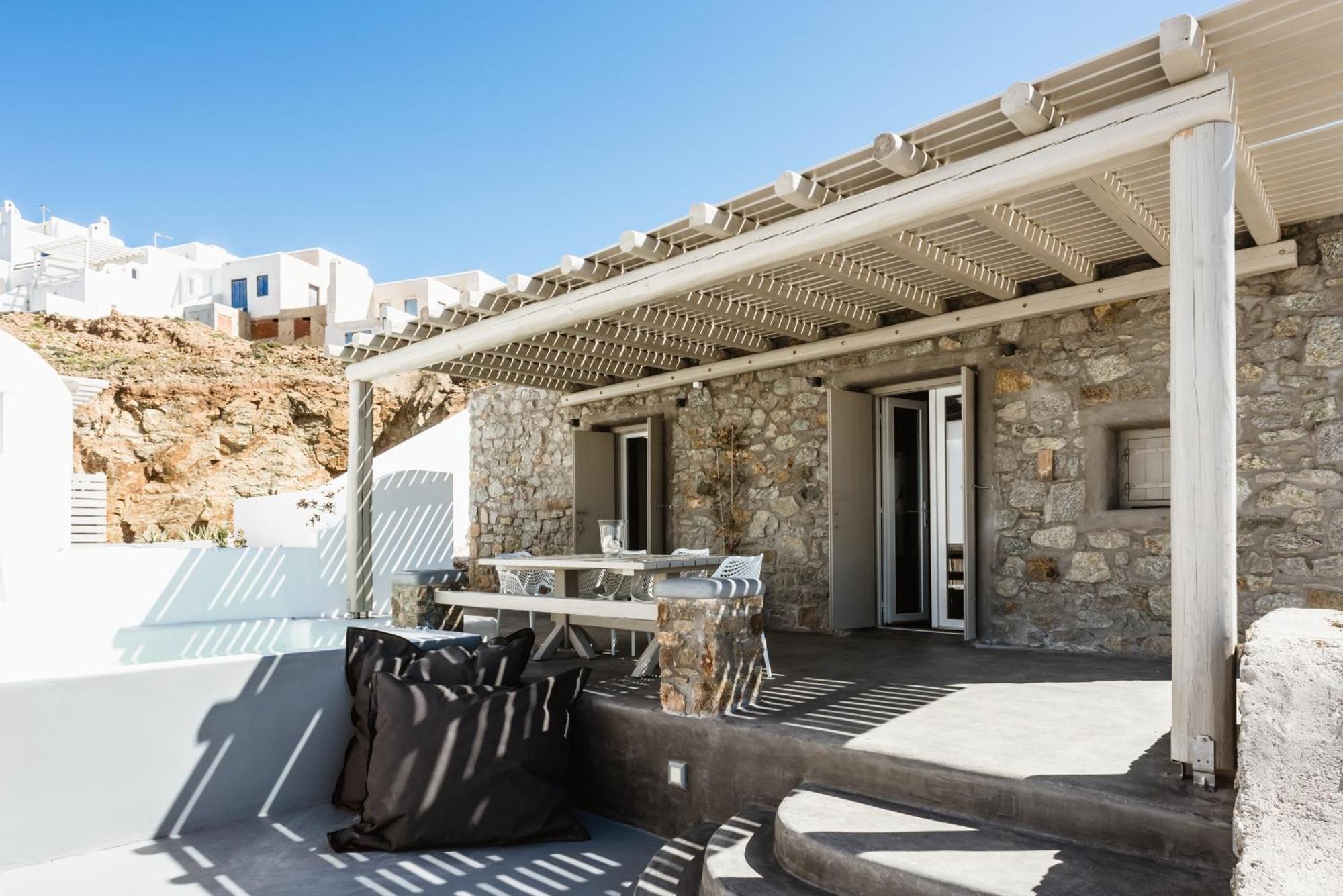 Mykonos Residence Villas & Suites Merchia Beach المظهر الخارجي الصورة
