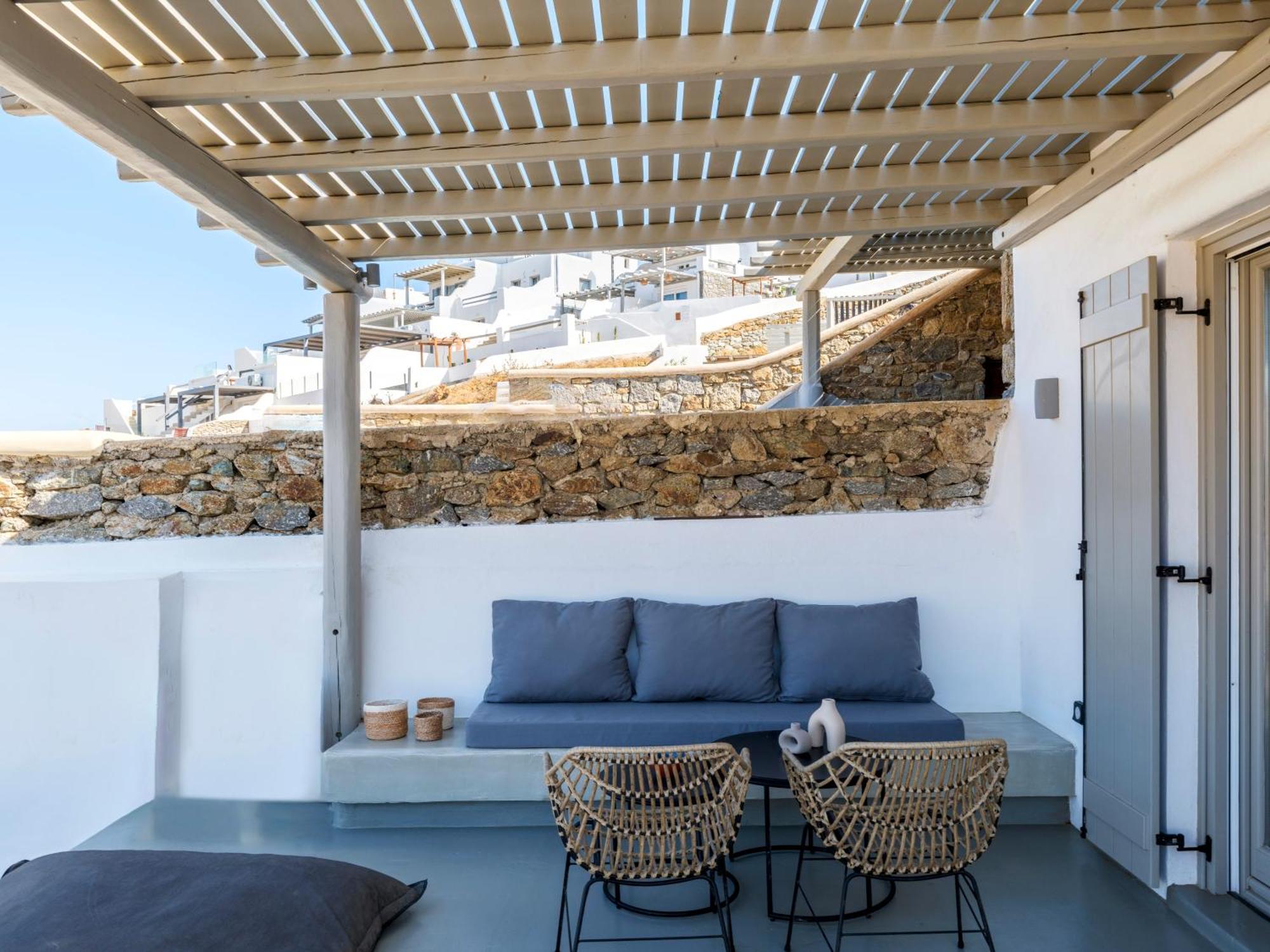 Mykonos Residence Villas & Suites Merchia Beach المظهر الخارجي الصورة