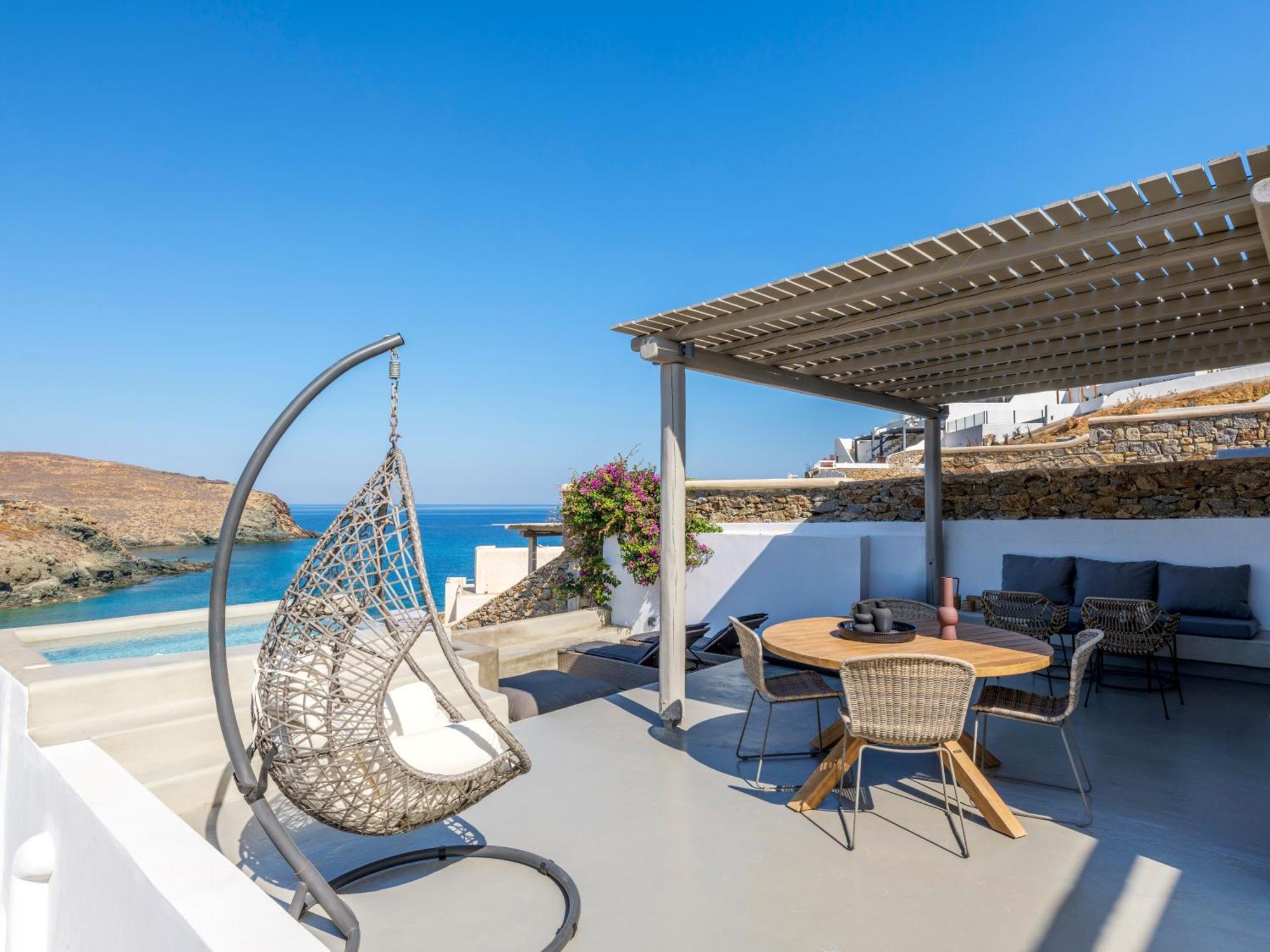 Mykonos Residence Villas & Suites Merchia Beach المظهر الخارجي الصورة