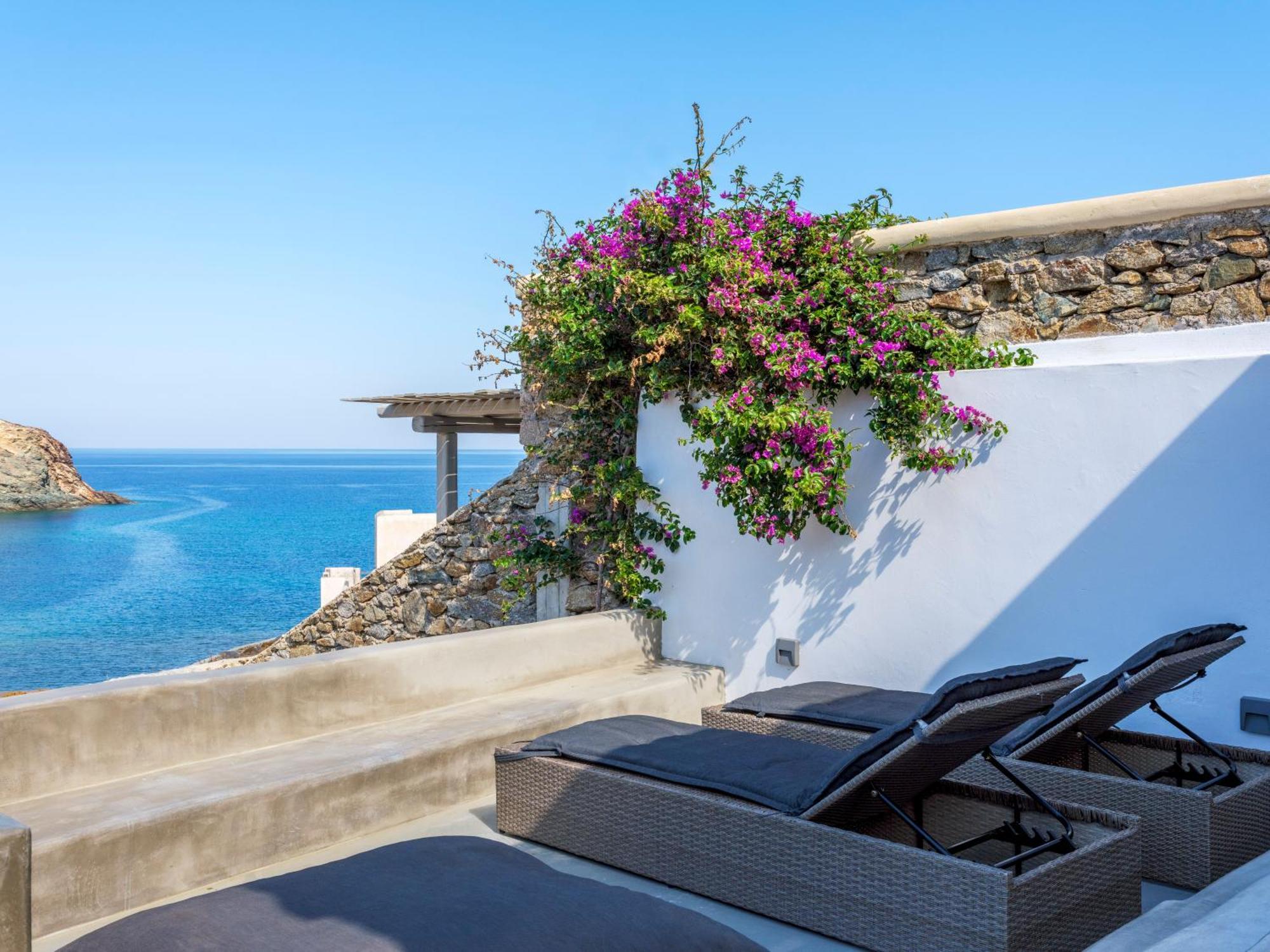 Mykonos Residence Villas & Suites Merchia Beach المظهر الخارجي الصورة