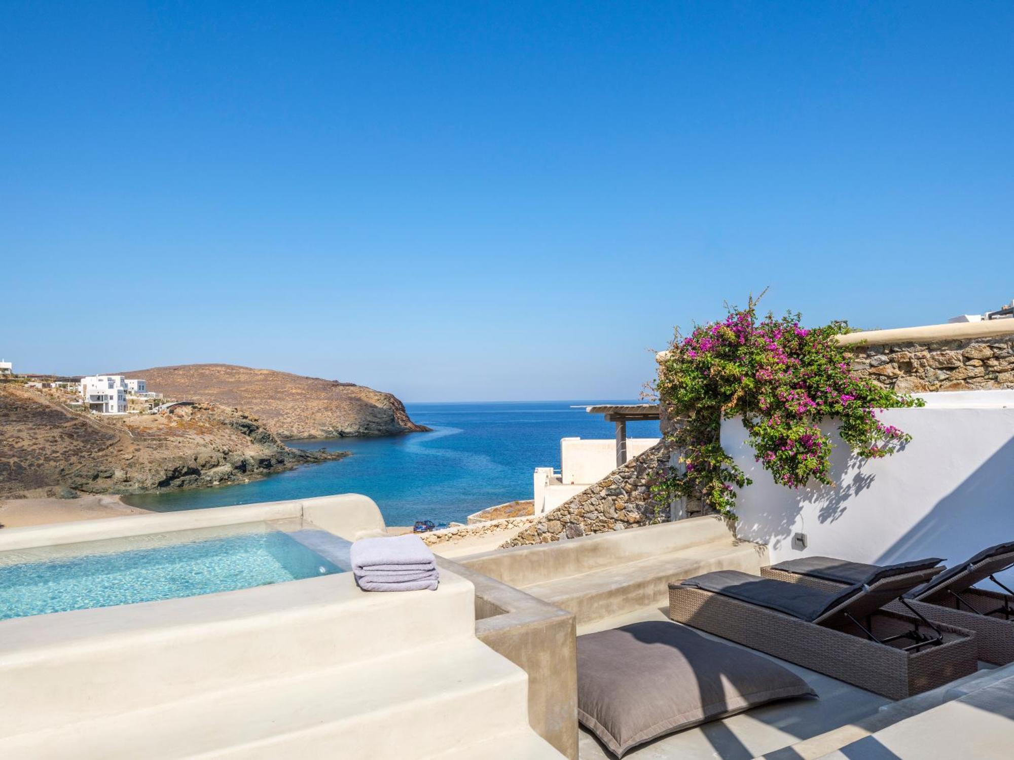 Mykonos Residence Villas & Suites Merchia Beach المظهر الخارجي الصورة