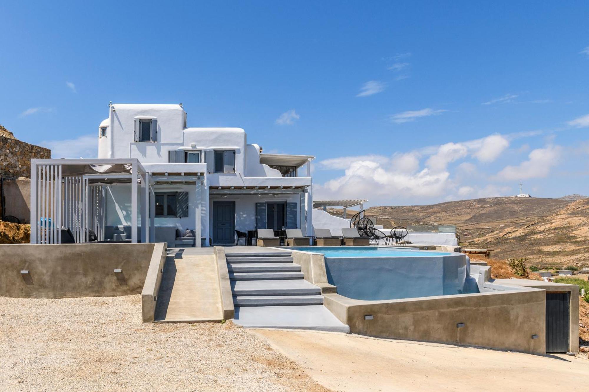 Mykonos Residence Villas & Suites Merchia Beach المظهر الخارجي الصورة