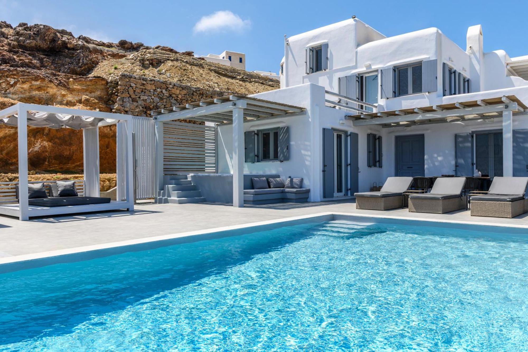 Mykonos Residence Villas & Suites Merchia Beach المظهر الخارجي الصورة