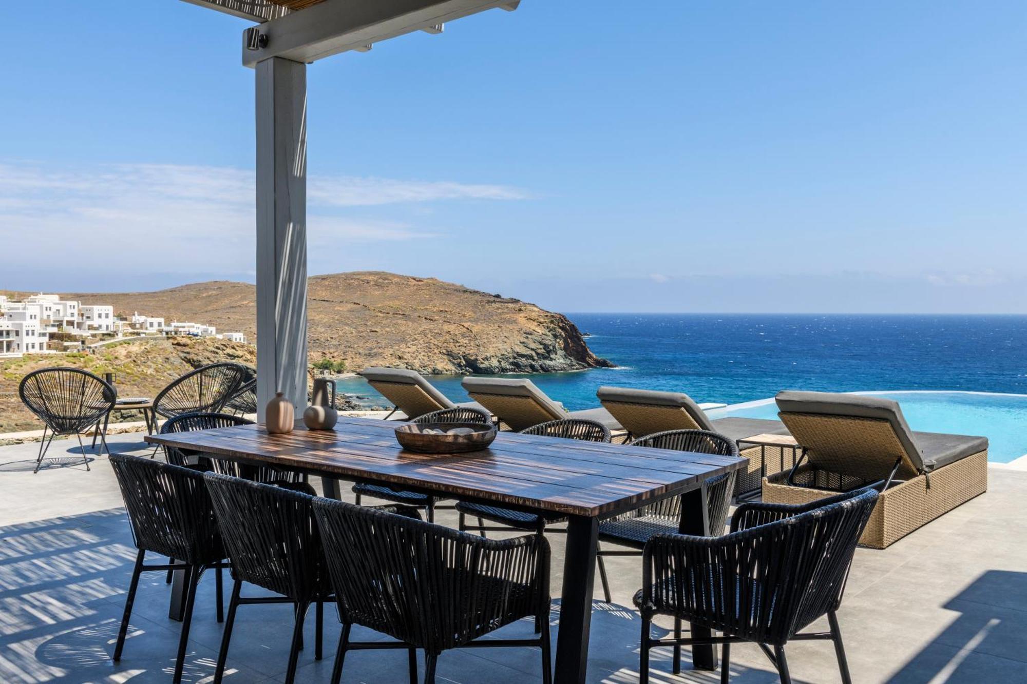 Mykonos Residence Villas & Suites Merchia Beach المظهر الخارجي الصورة