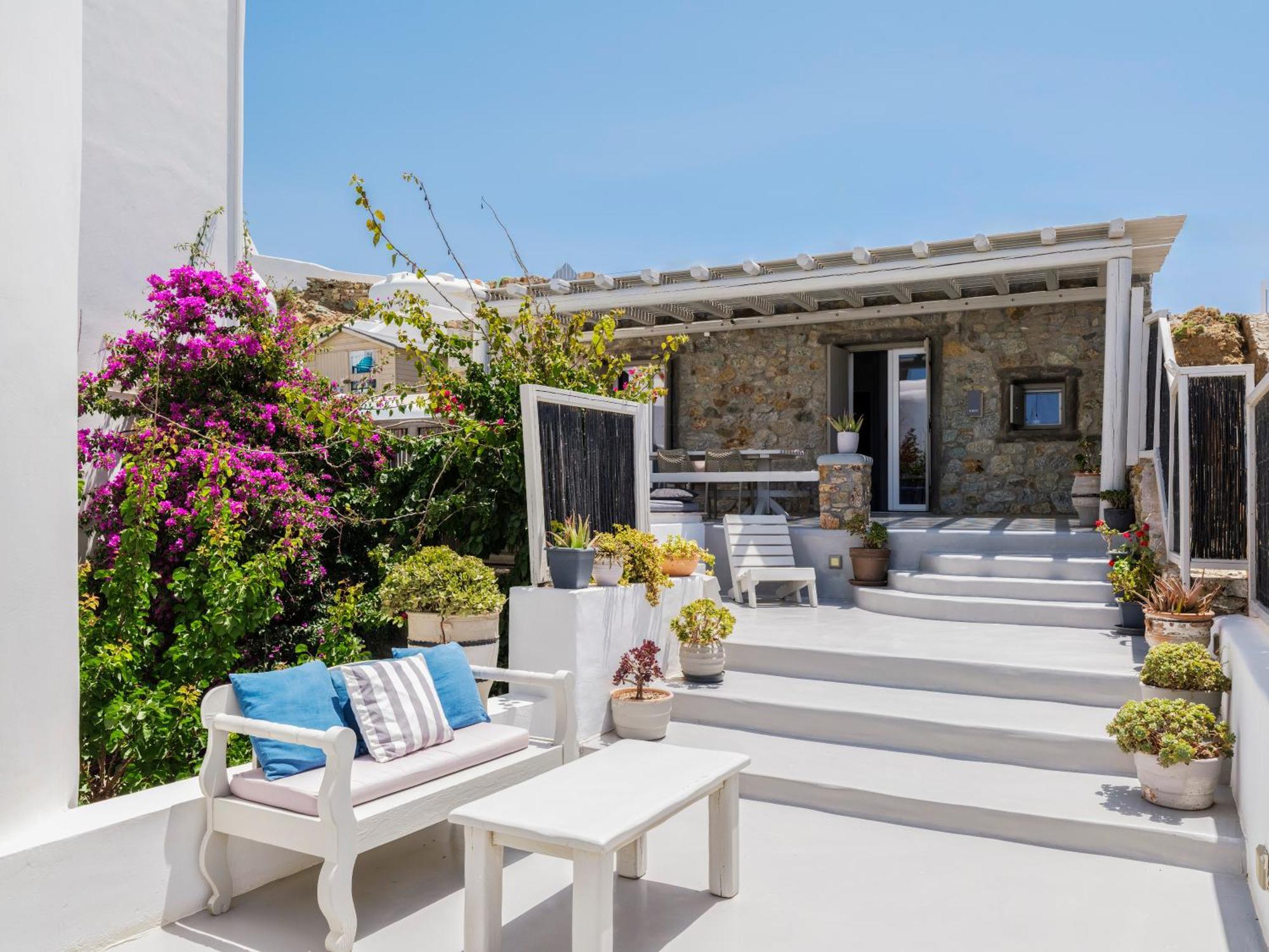 Mykonos Residence Villas & Suites Merchia Beach المظهر الخارجي الصورة