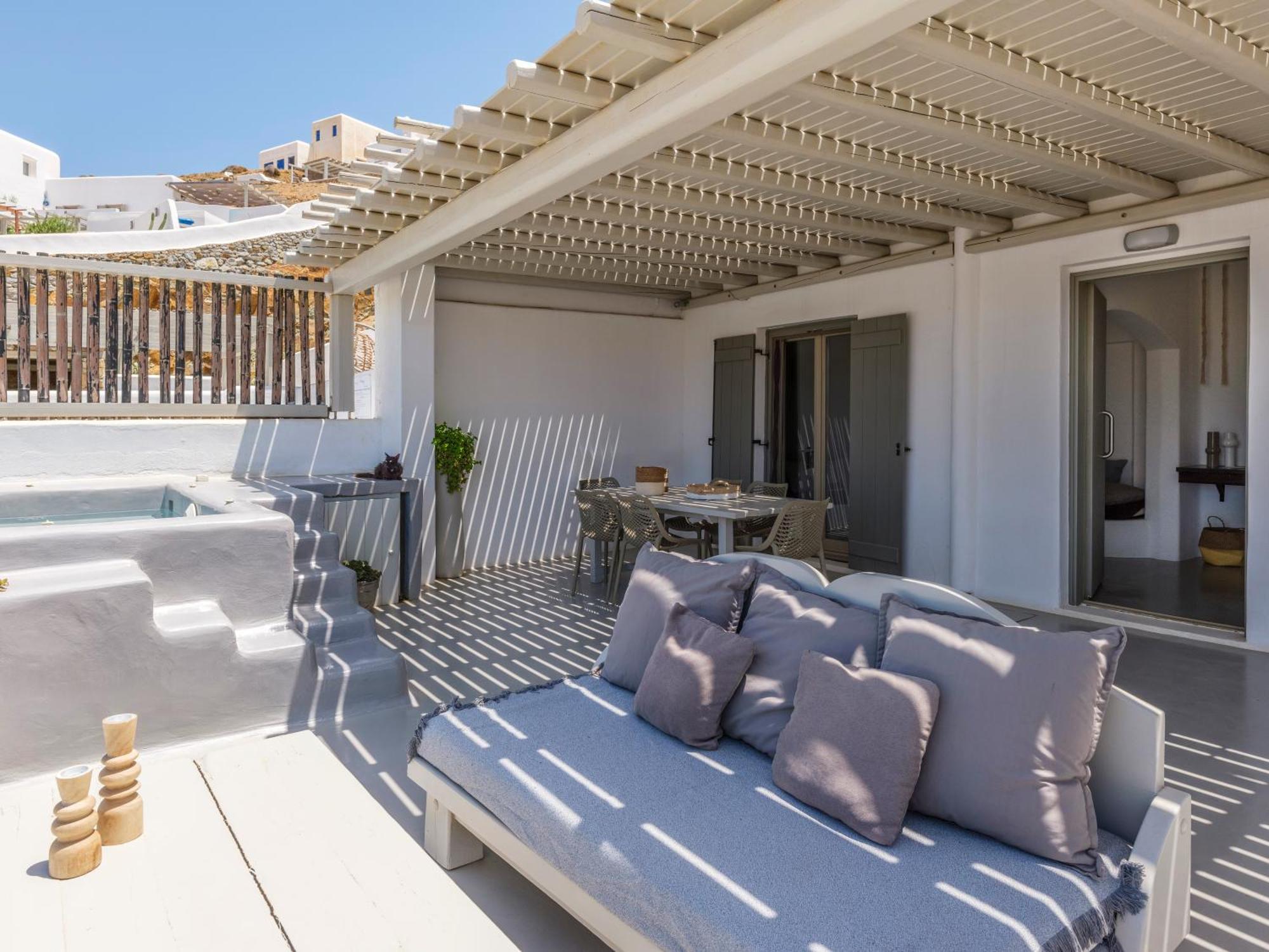 Mykonos Residence Villas & Suites Merchia Beach المظهر الخارجي الصورة