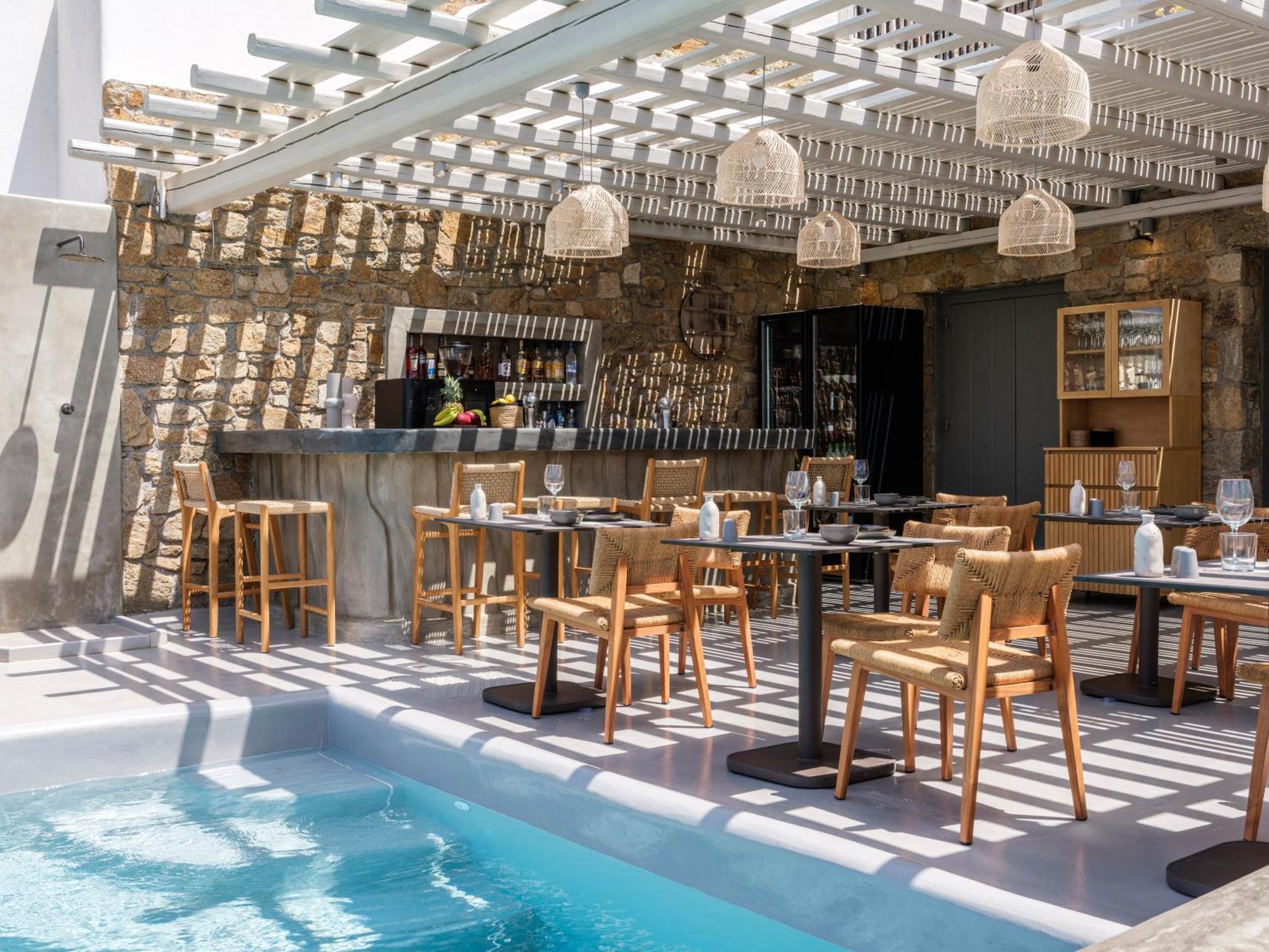 Mykonos Residence Villas & Suites Merchia Beach المظهر الخارجي الصورة