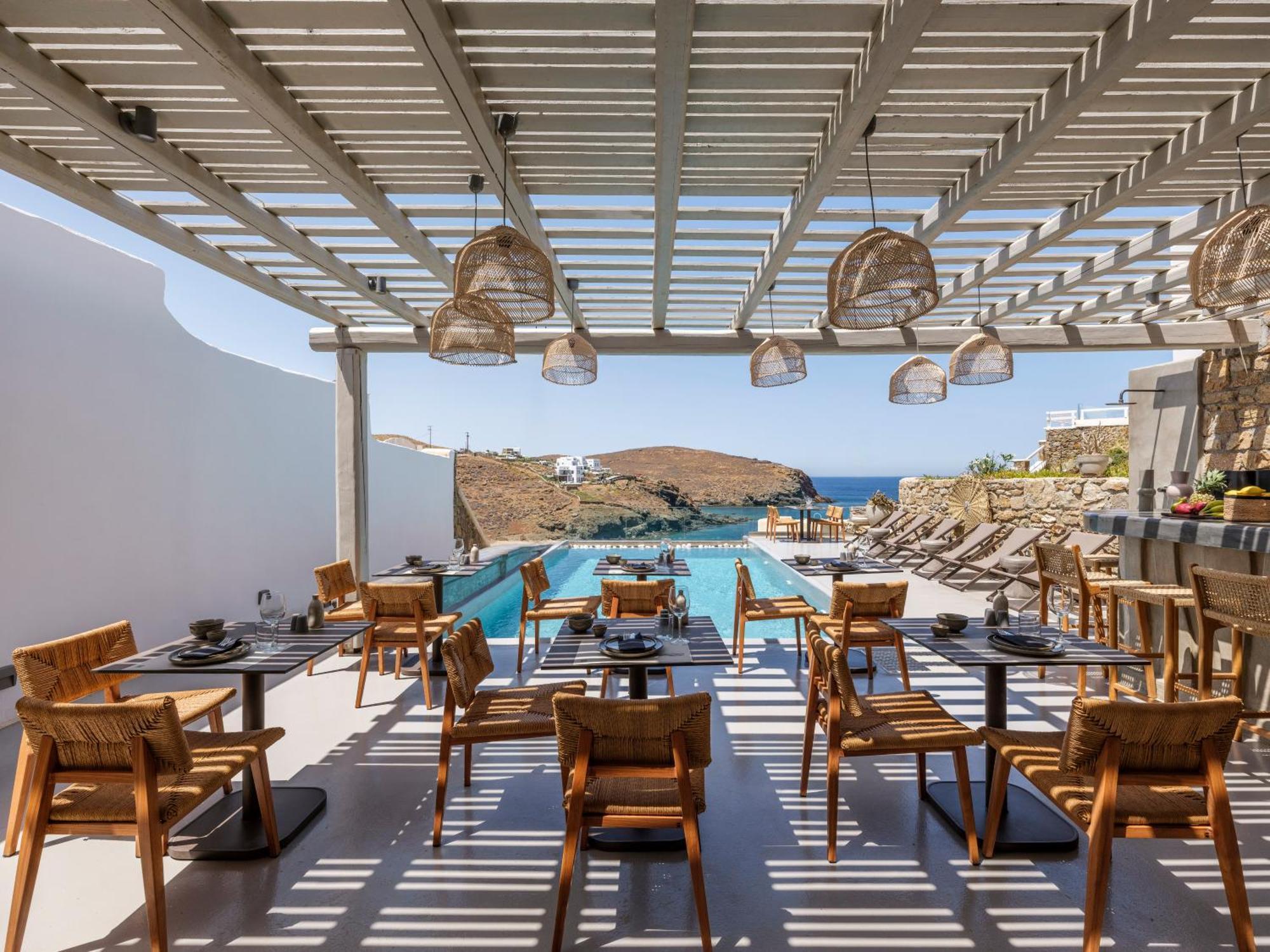Mykonos Residence Villas & Suites Merchia Beach المظهر الخارجي الصورة
