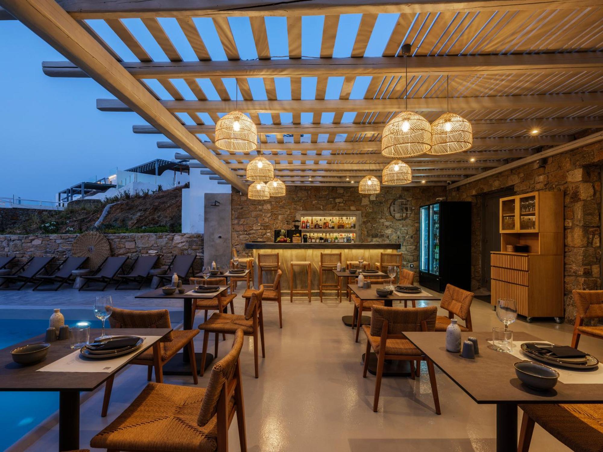 Mykonos Residence Villas & Suites Merchia Beach المظهر الخارجي الصورة