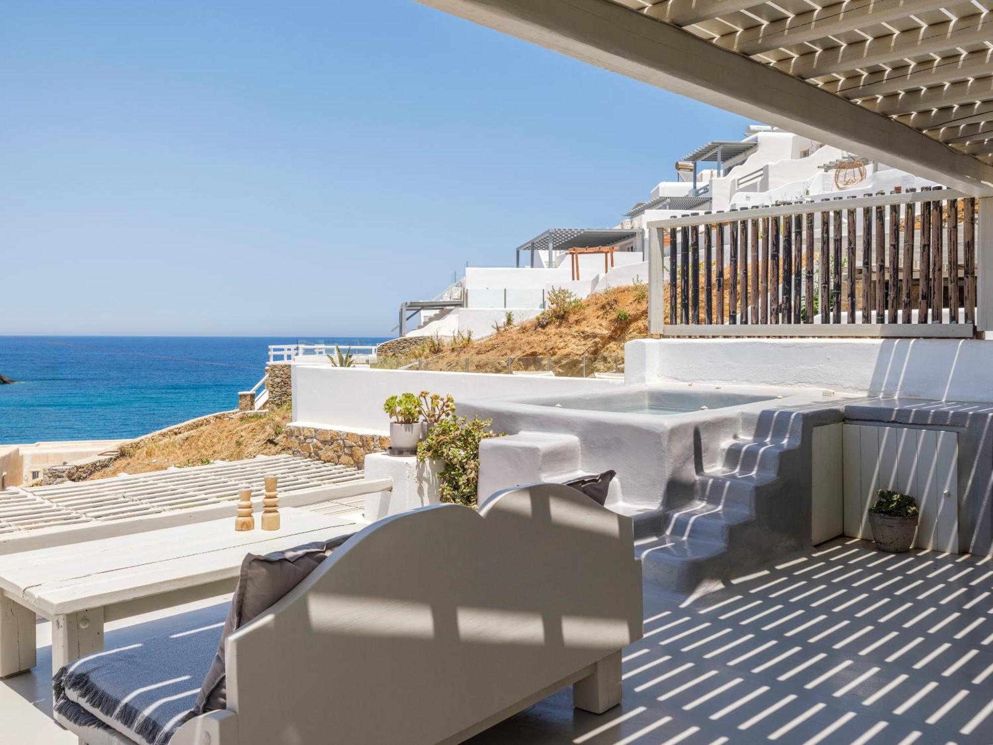 Mykonos Residence Villas & Suites Merchia Beach المظهر الخارجي الصورة