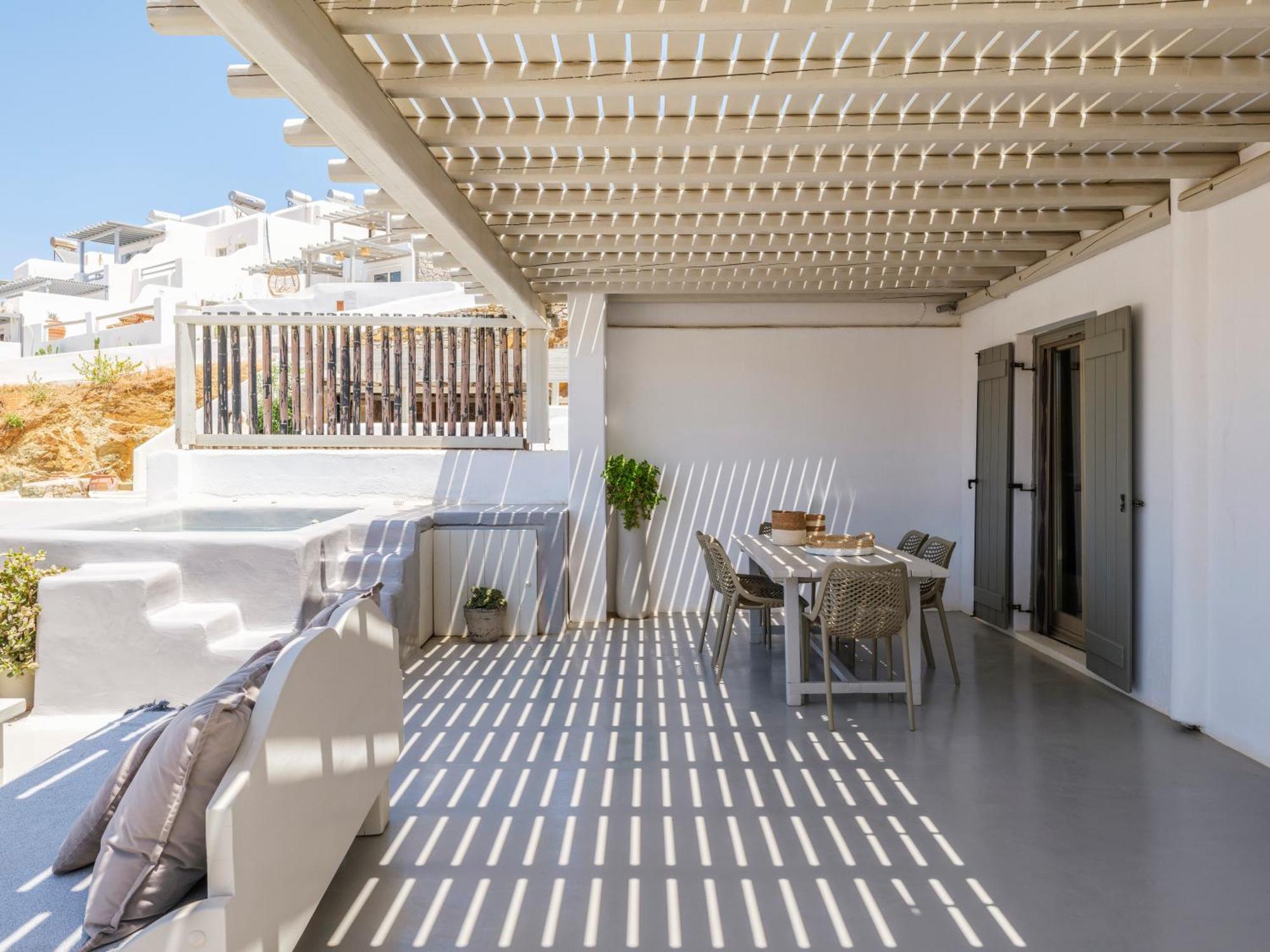 Mykonos Residence Villas & Suites Merchia Beach المظهر الخارجي الصورة