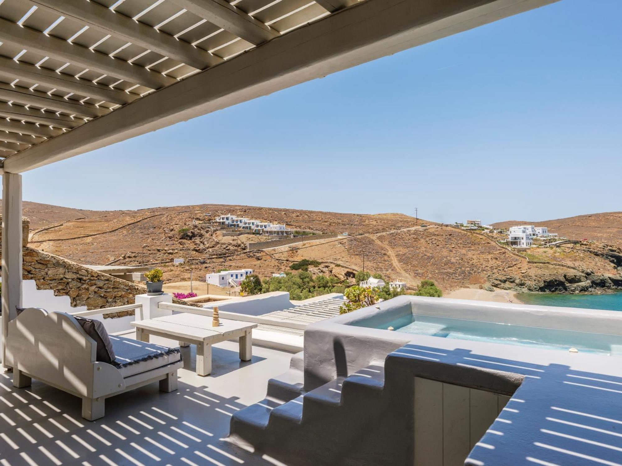 Mykonos Residence Villas & Suites Merchia Beach المظهر الخارجي الصورة