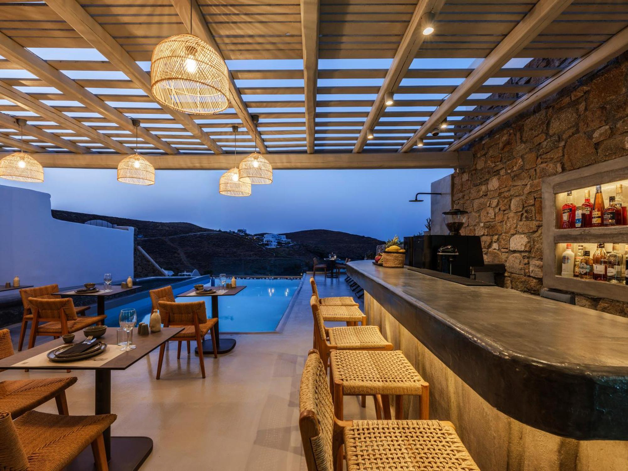 Mykonos Residence Villas & Suites Merchia Beach المظهر الخارجي الصورة